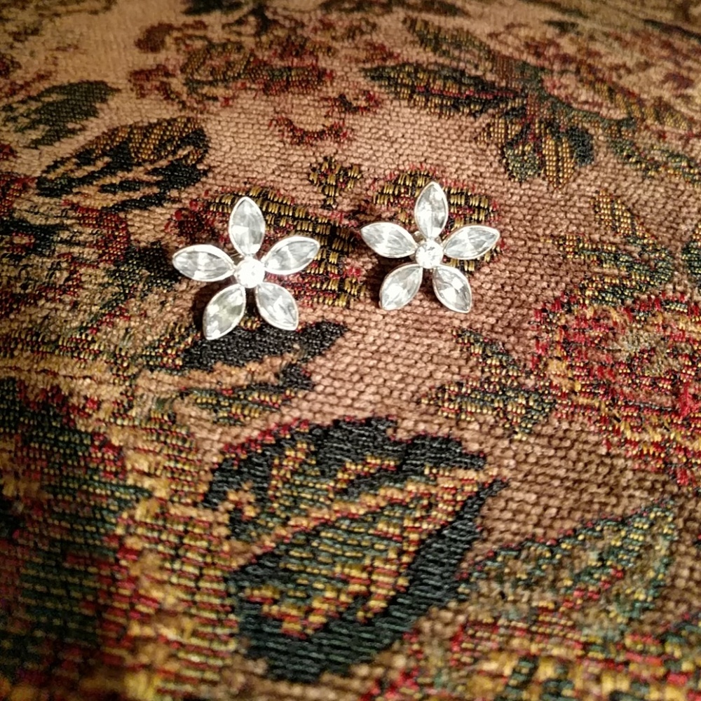 Large Flower Earrings